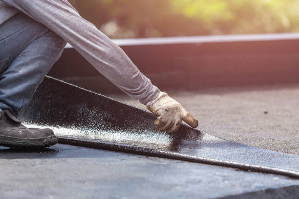 Professional Crawl Space Encapsulation technician working in Saranac, MI